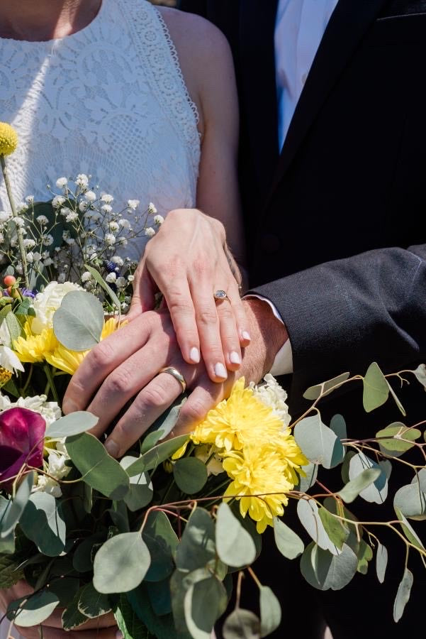 Eliza and Mike’s wedding band