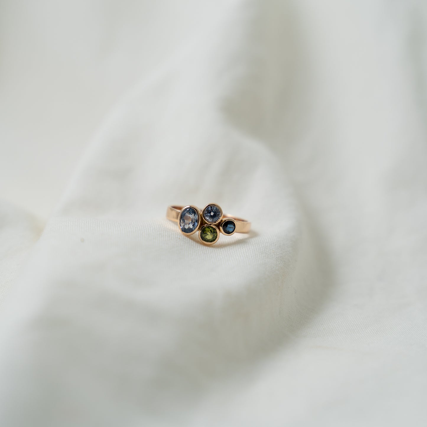 Gold Sapphire ring