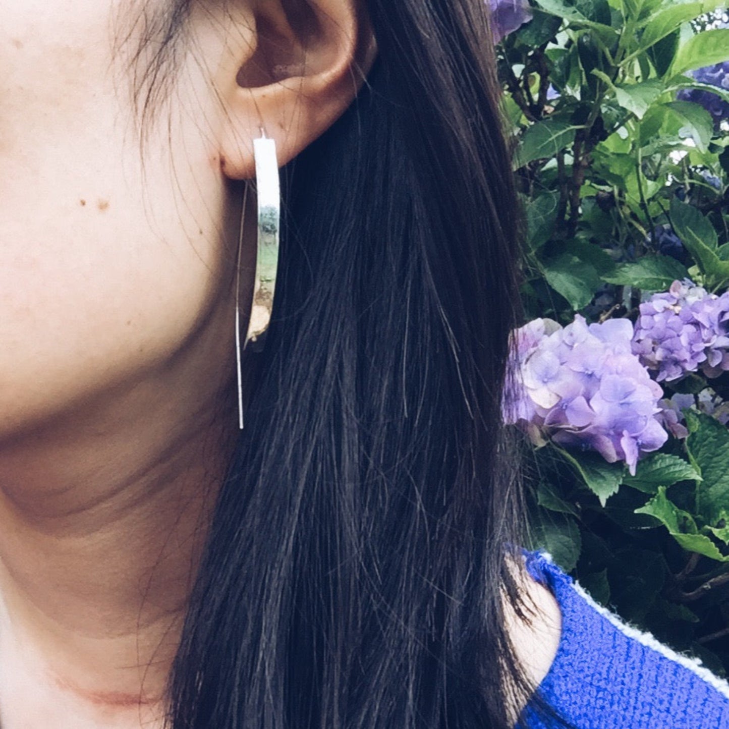 Sasha 14 Karat Gold Dangle Earrings