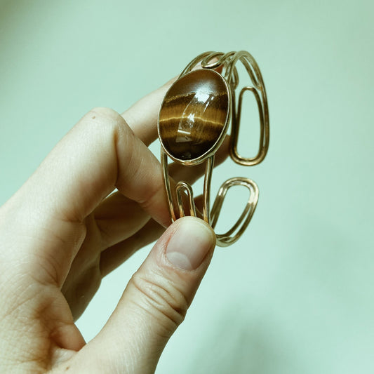 Shere Khan | Tiger’s eye cuff bracelet
