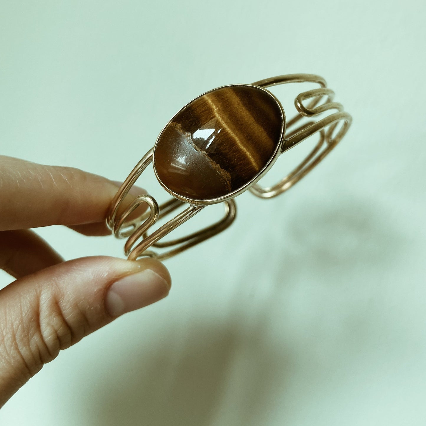 Shere Khan | Tiger’s eye cuff bracelet