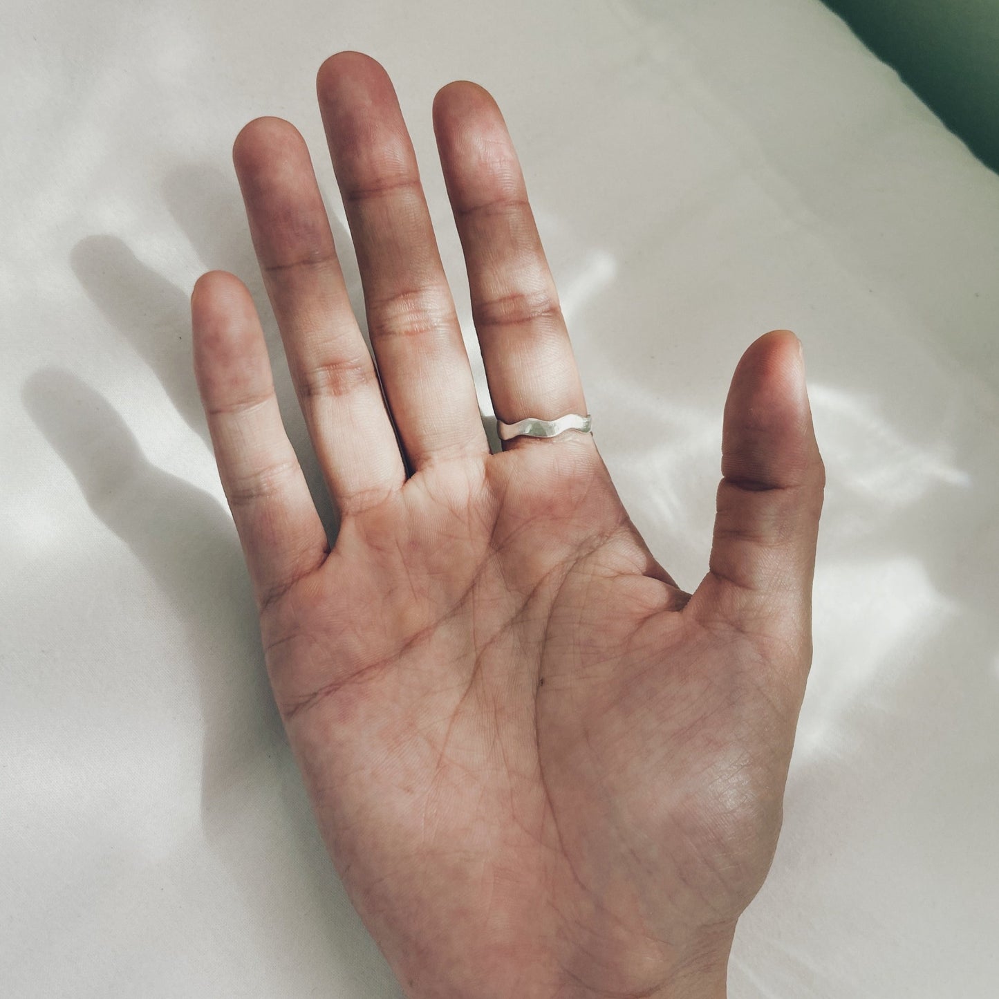 Juno | Raw pink tourmaline ring