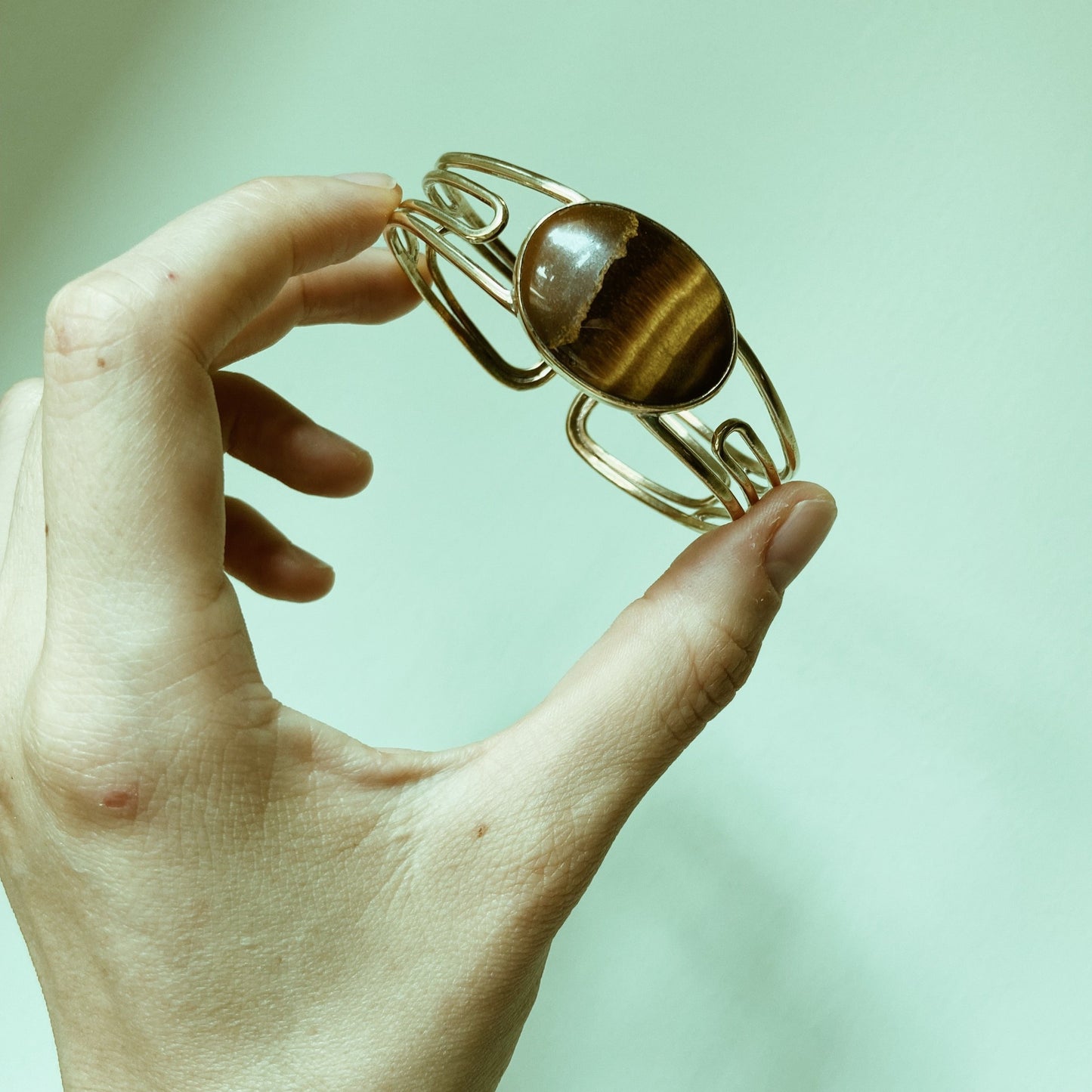 Shere Khan | Tiger’s eye cuff bracelet